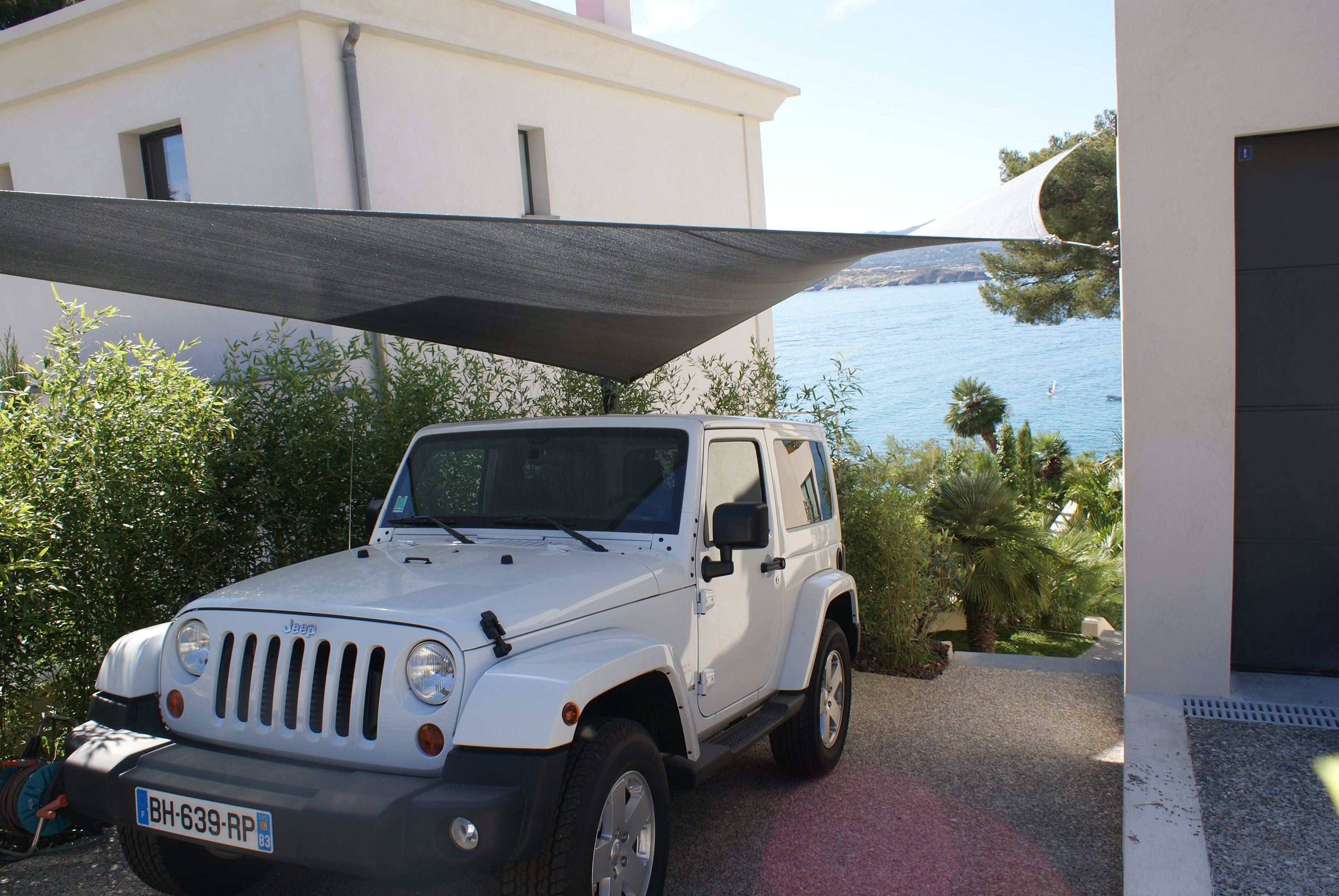 abri voiture en toile