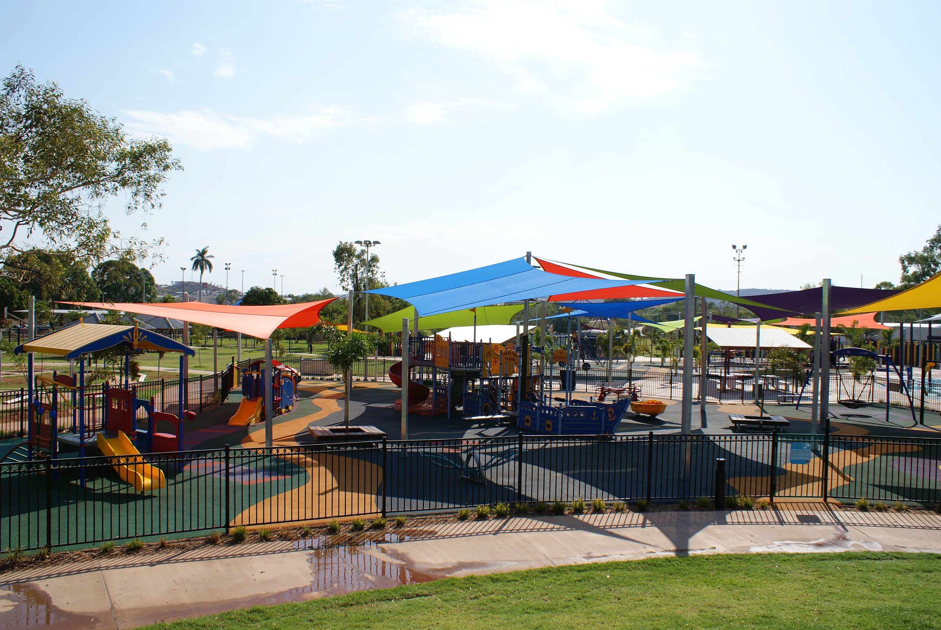 toile d'ombrage sur mesure