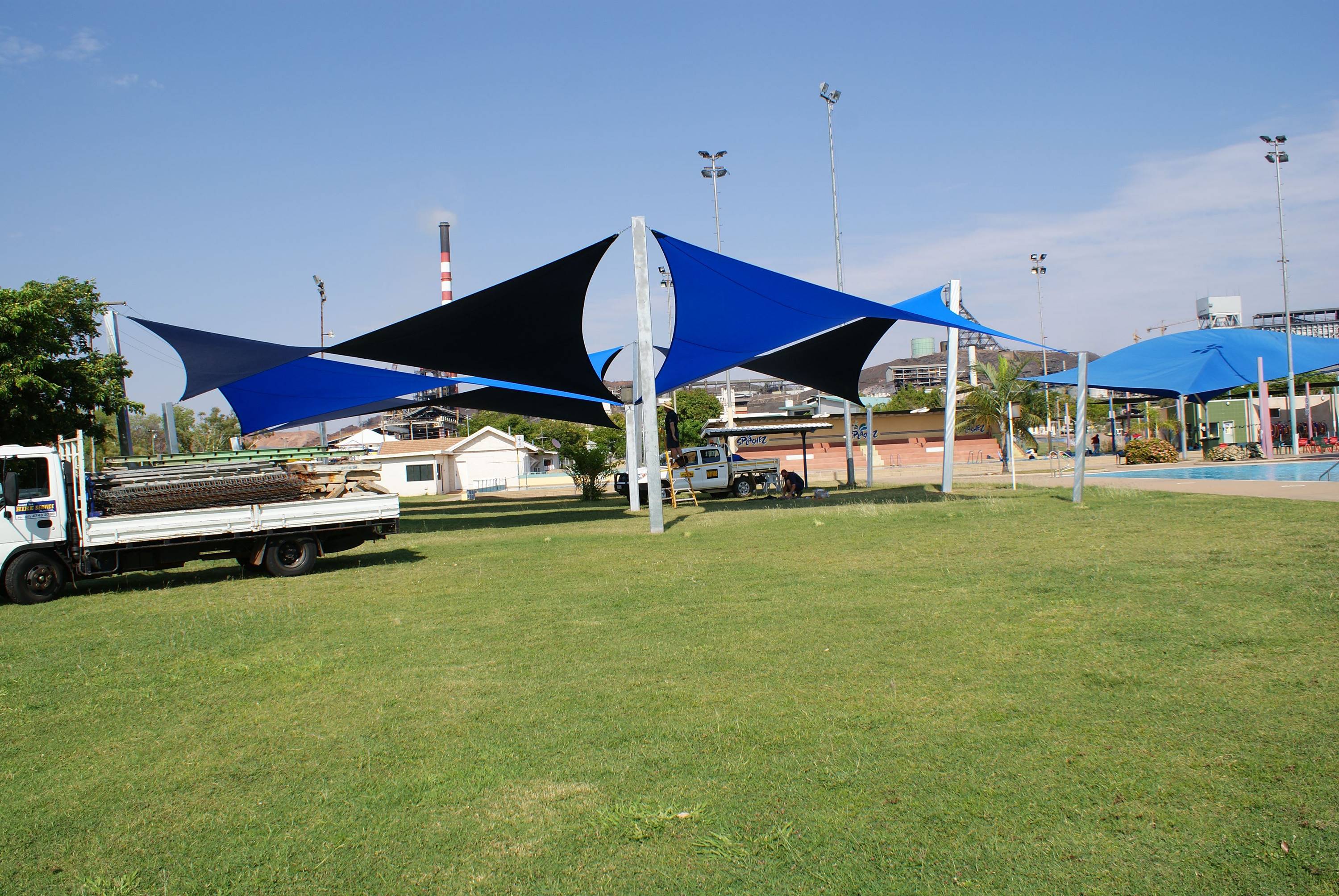 toile d'ombrage en France