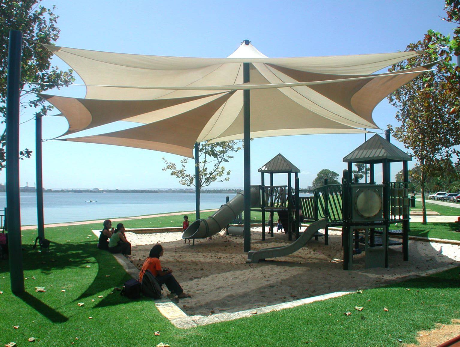 voile d'ombrage pour jardin