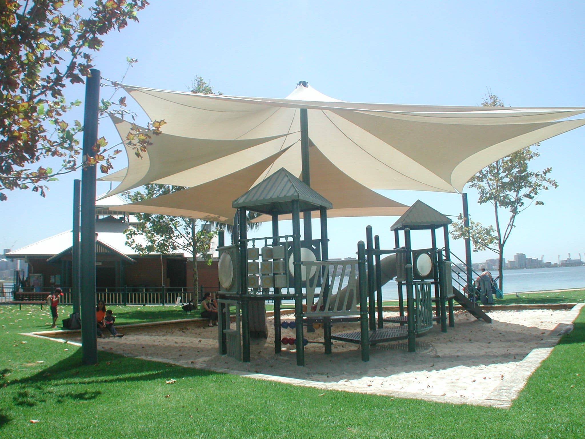 voile d'ombrage pour jardin