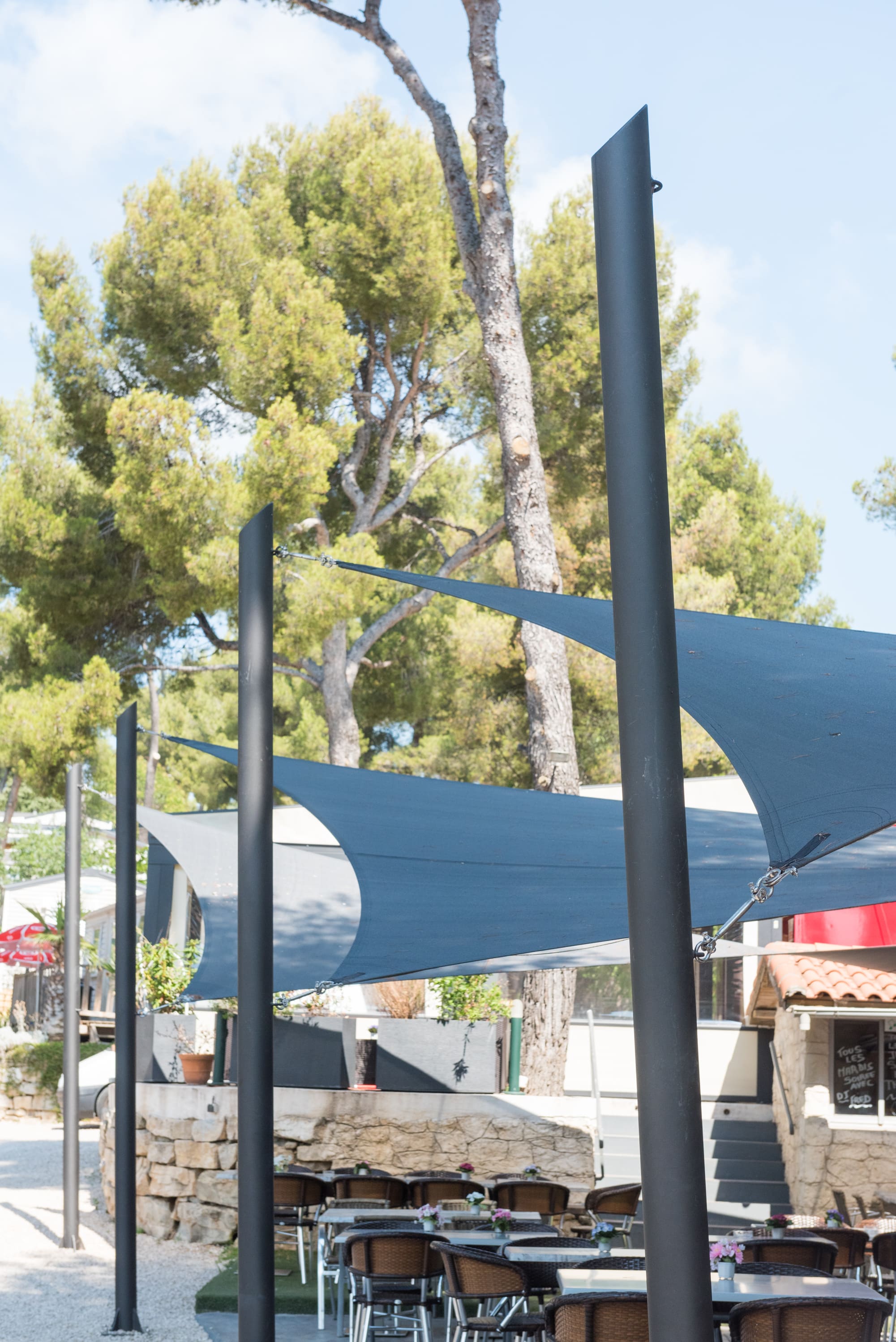 voile d'ombrage extérieur