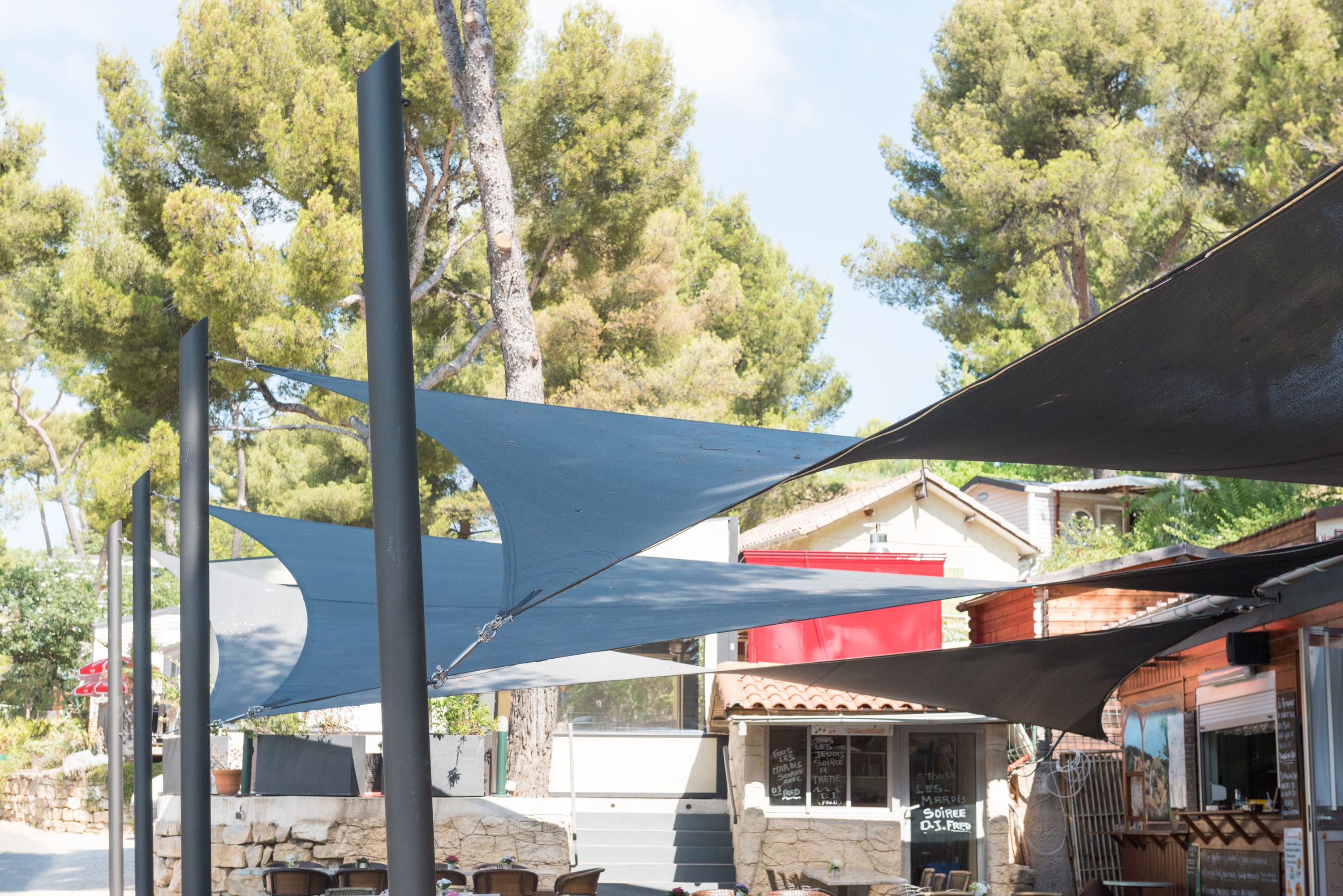 voile d'ombrage extérieur