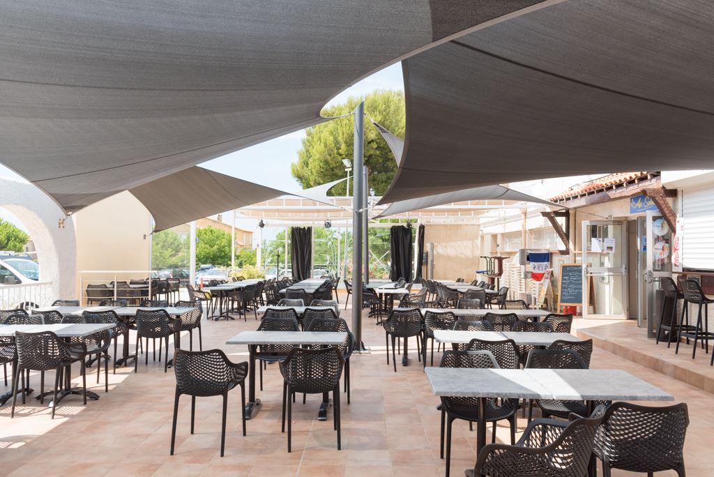 toile d'ombrage extérieur