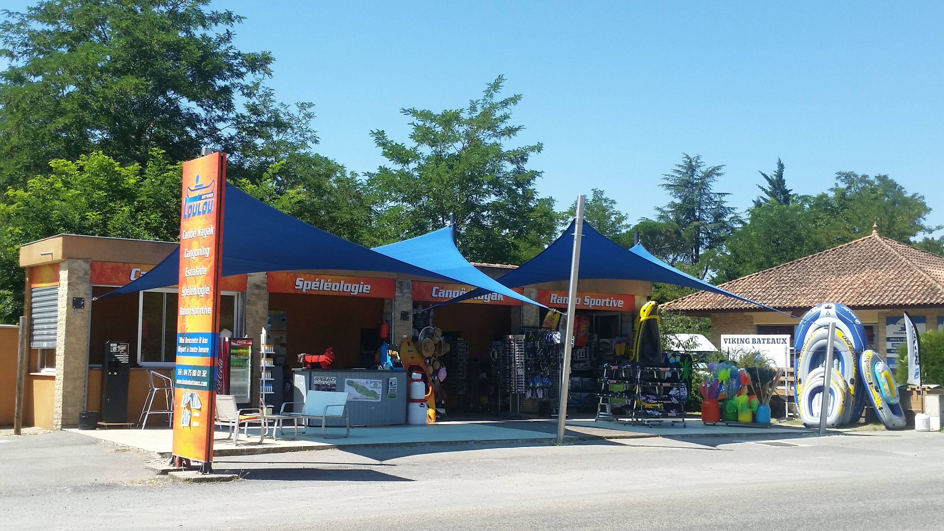 toile d'ombrage extérieur