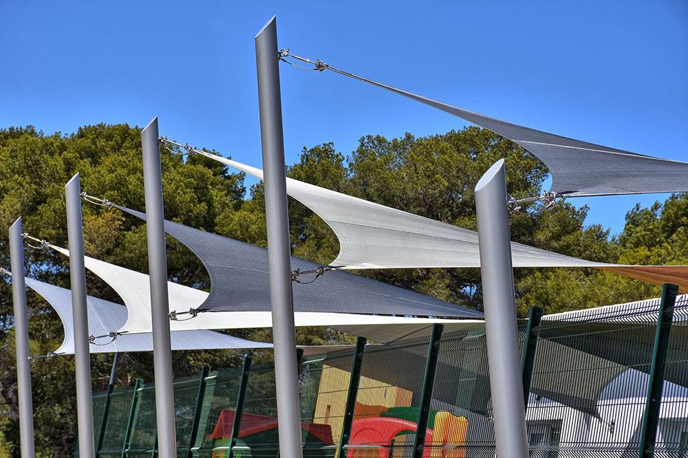 voile d'ombrage pour veranda