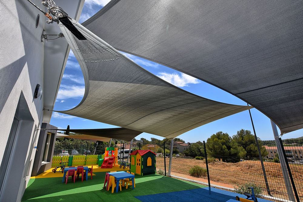 voile d'ombrage pour veranda