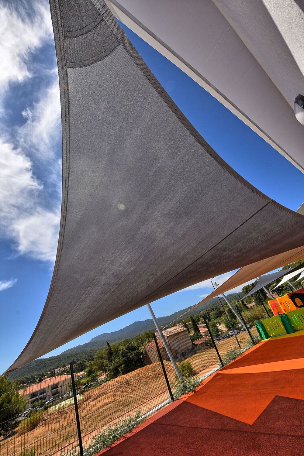 voile d'ombrage pour veranda