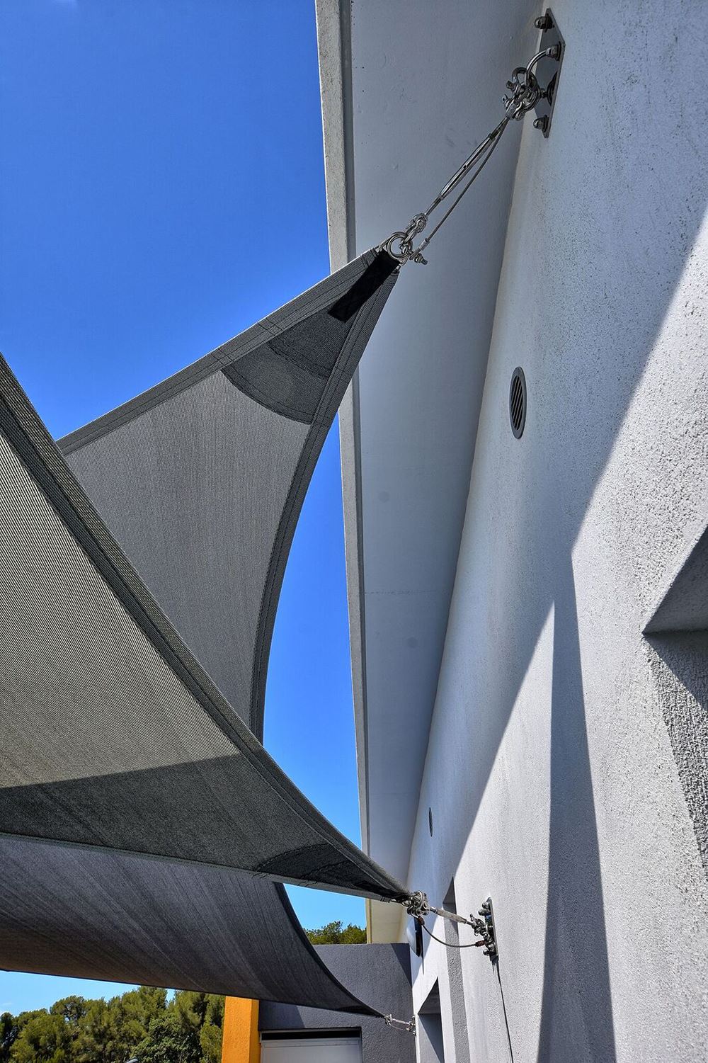 voile d'ombrage pour veranda