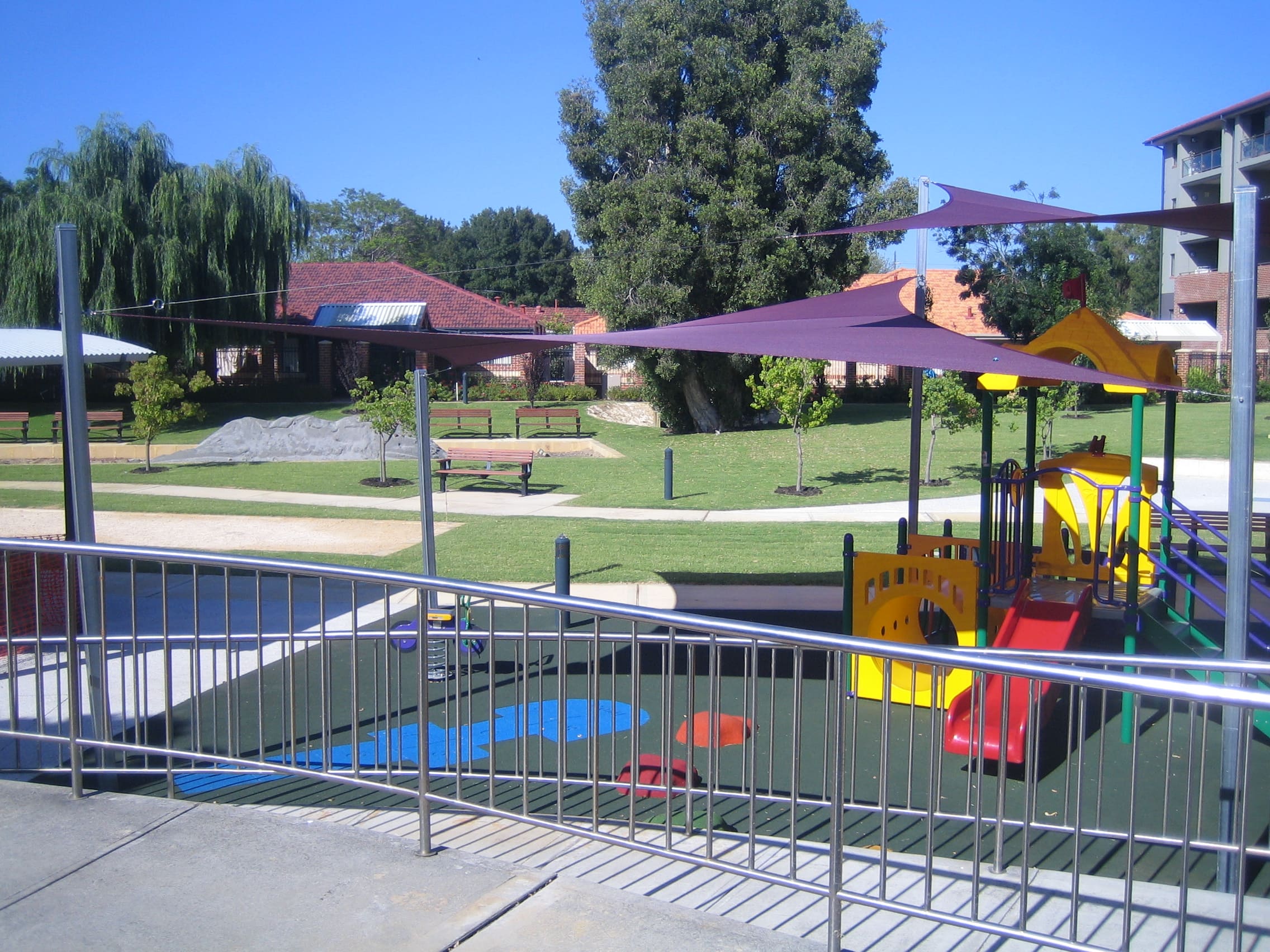 toile d'ombrage sur mesure