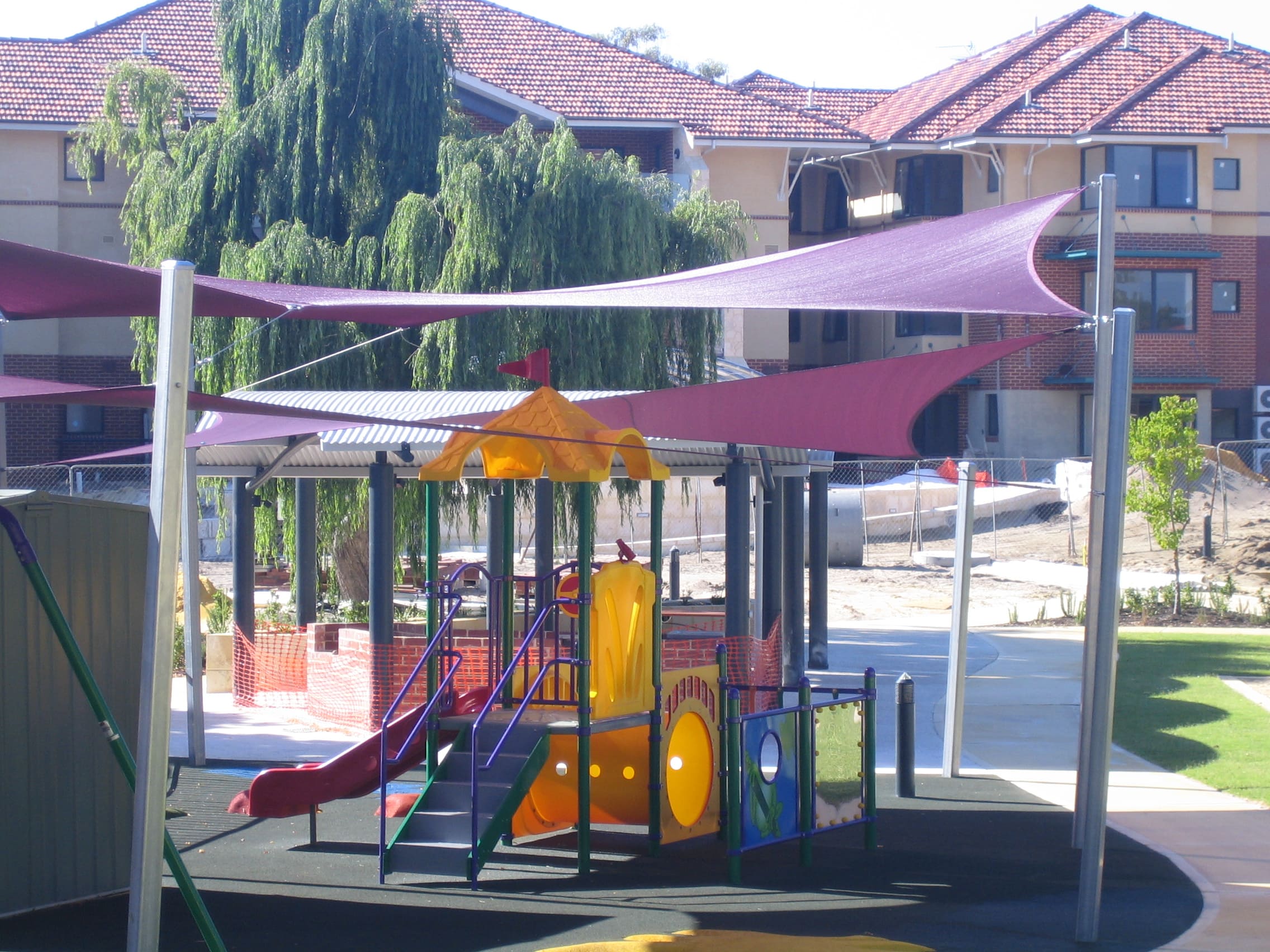 toile d'ombrage sur mesure