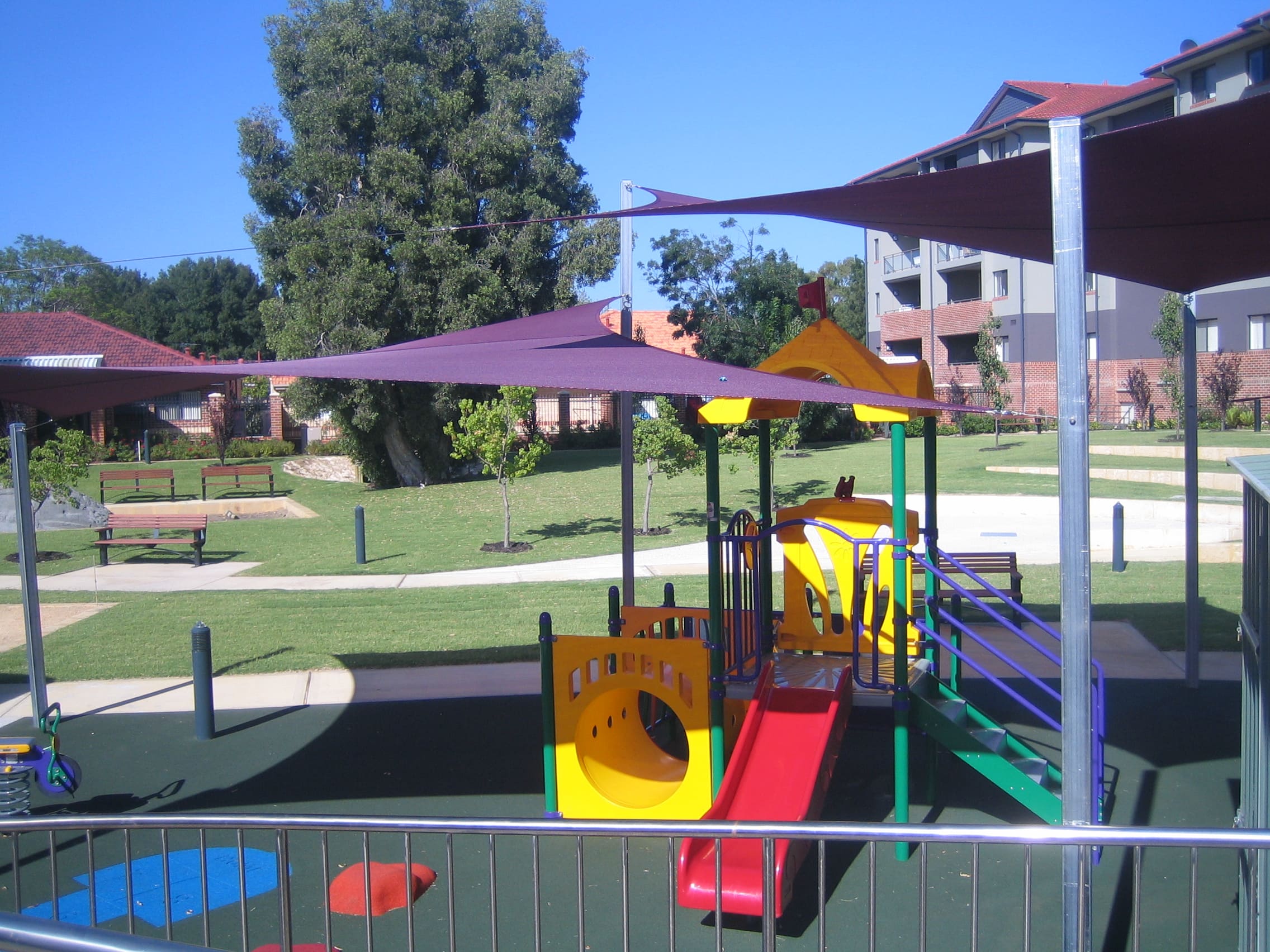 toile d'ombrage sur mesure