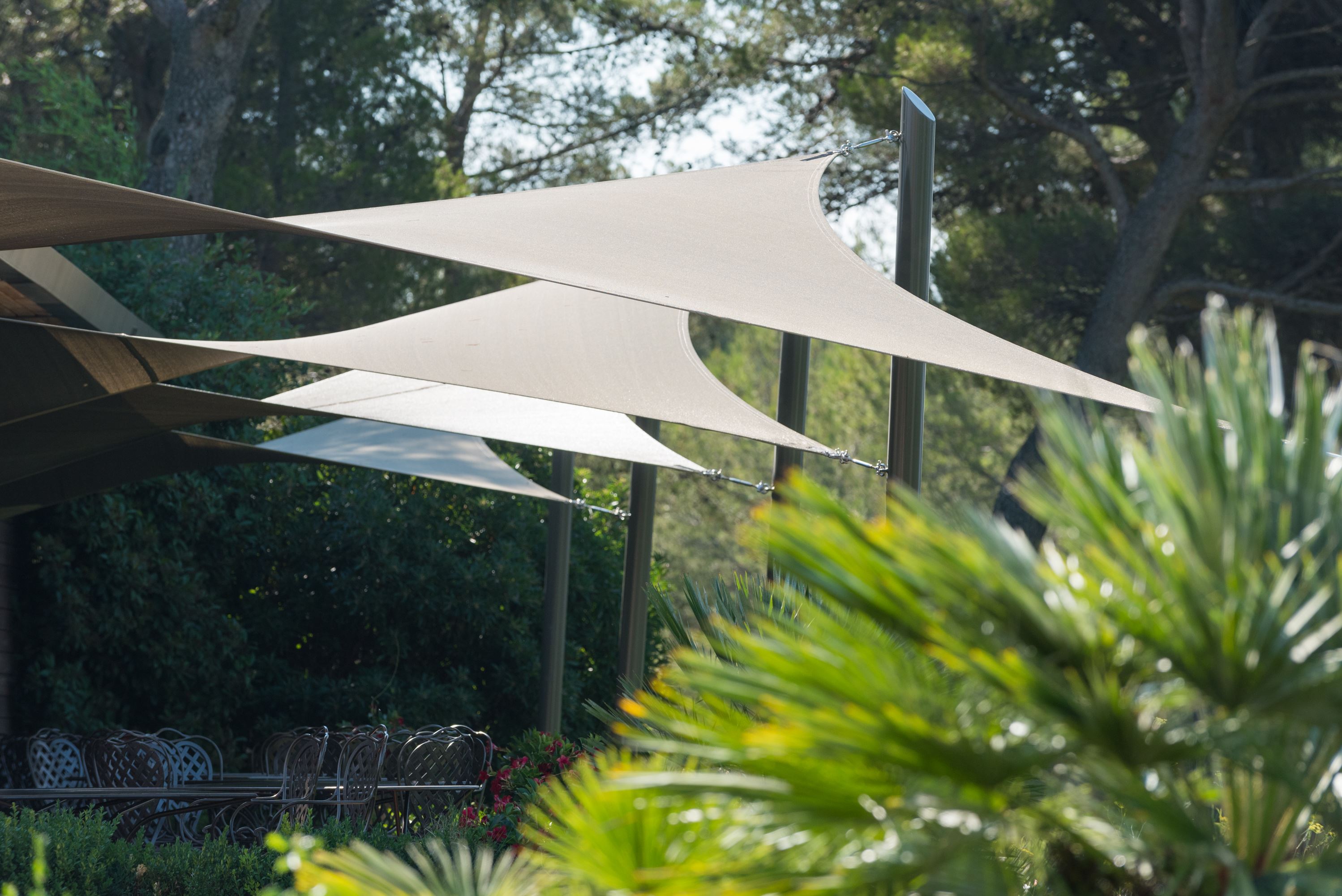 voile d'ombrage pour hotel