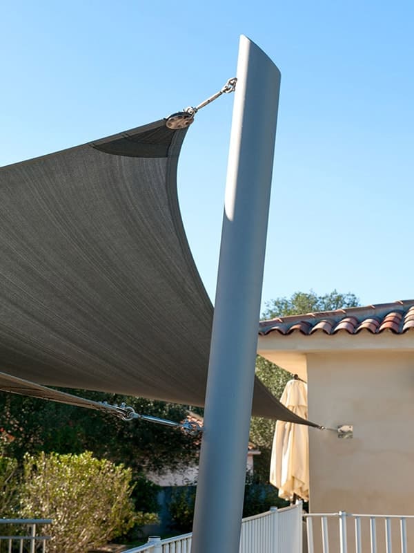 voile d'ombrage extérieur