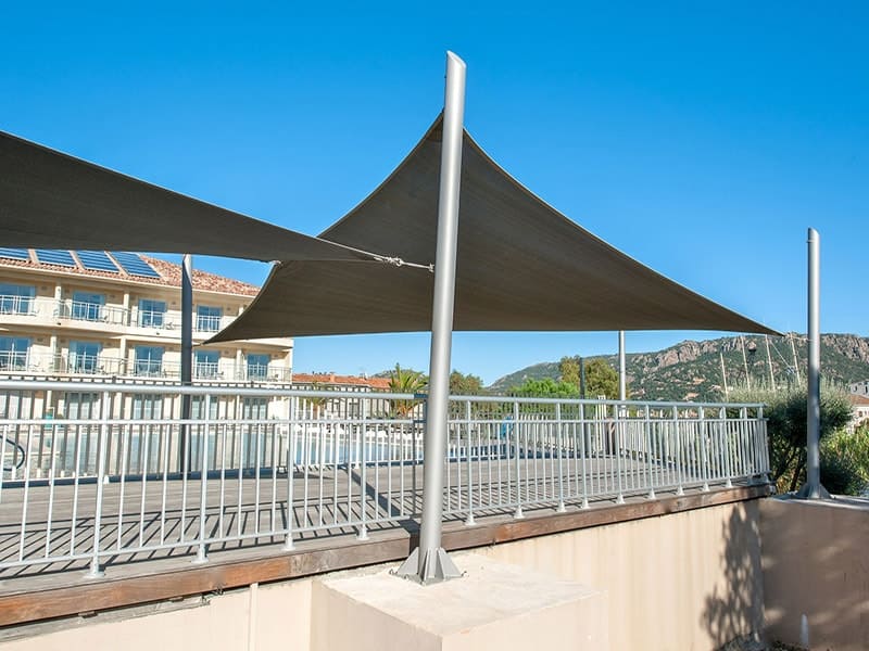 voile d'ombrage extérieur