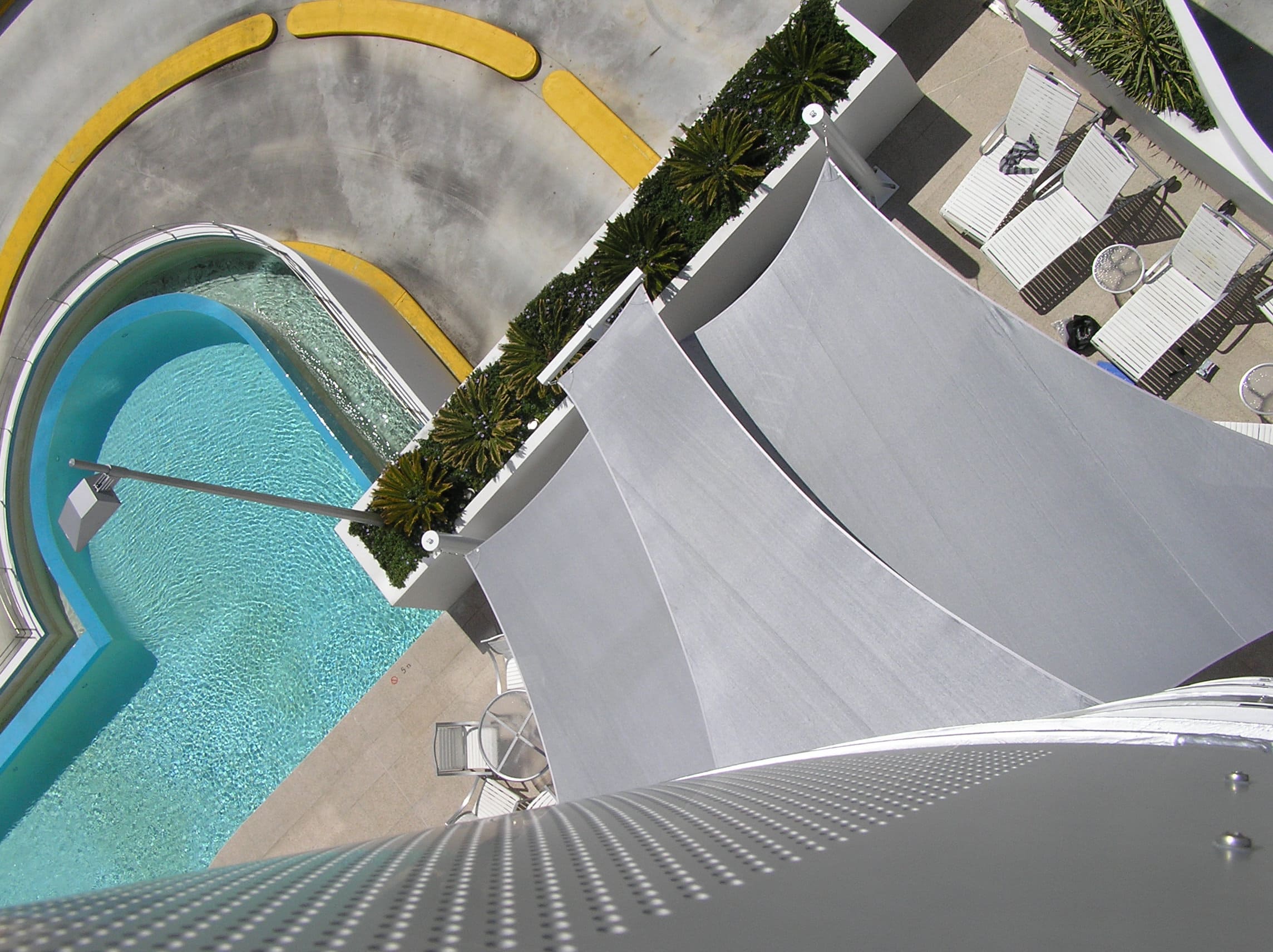 voile d'ombrage sur mesure