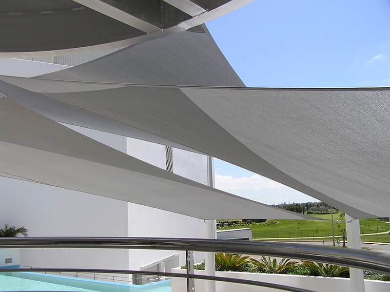 voile d'ombrage sur mesure