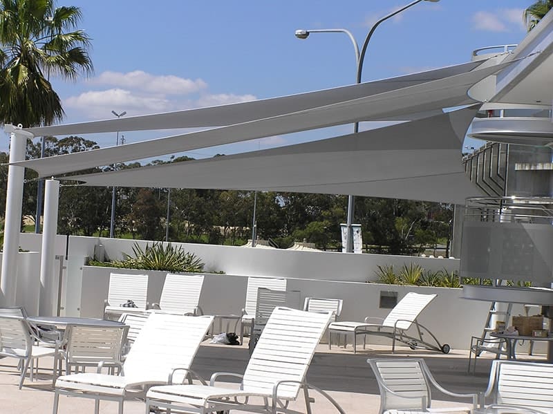 voile d'ombrage sur mesure