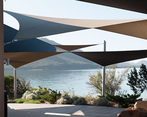 voile d'ombrage pour restaurant