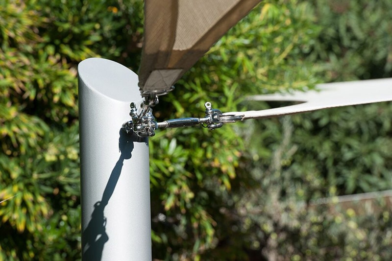 toile d'ombrage pour restaurant