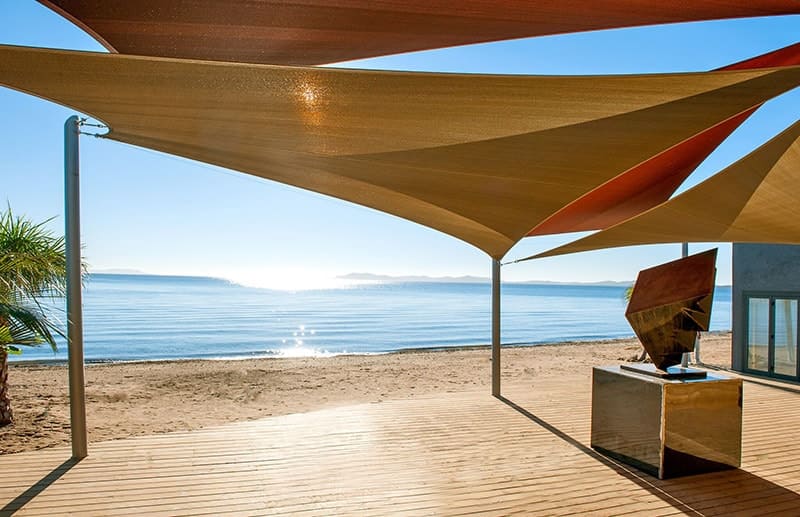 toile d'ombrage sur mesure