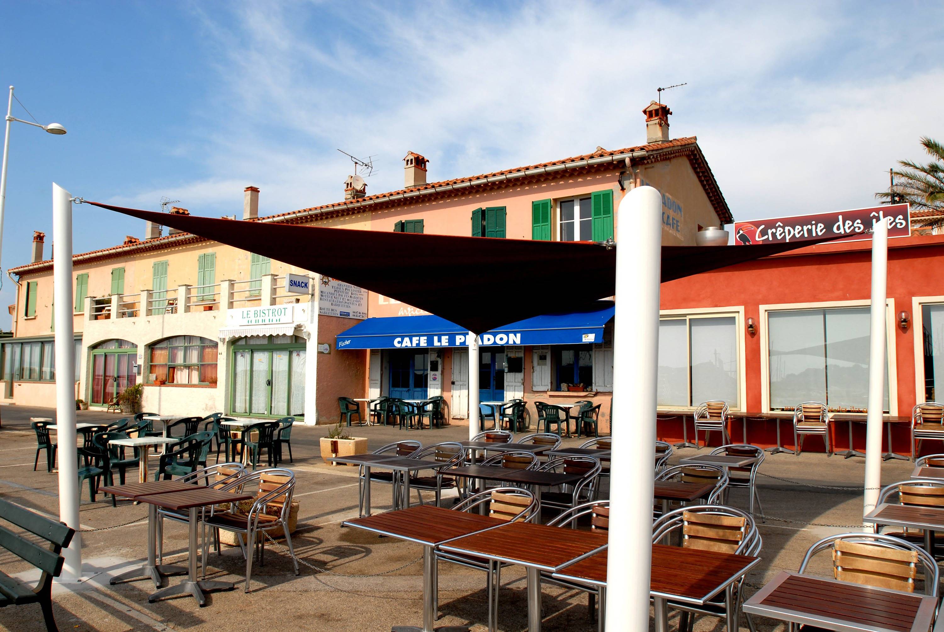 voile pour restaurant