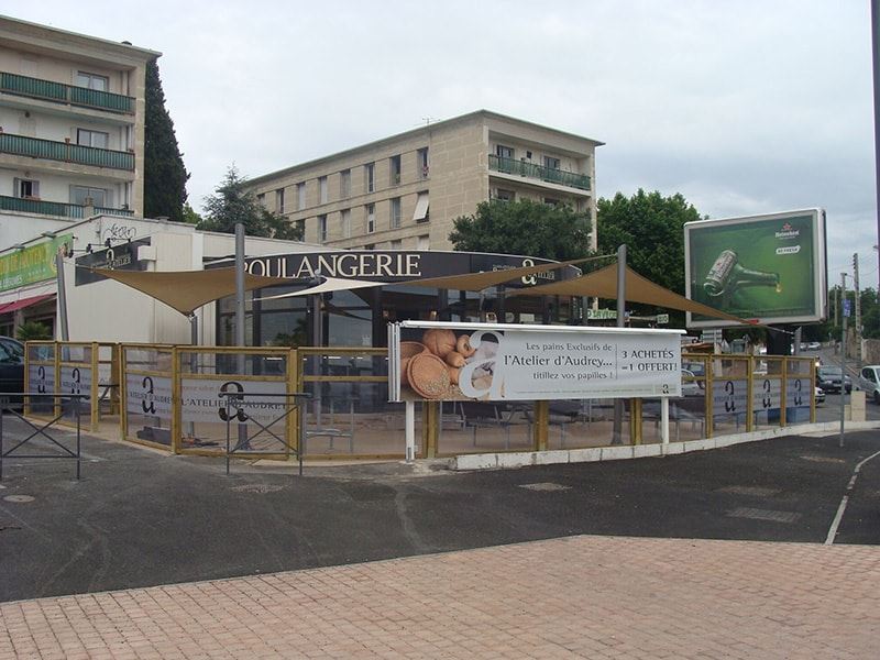 voile d'ombrage terrasse