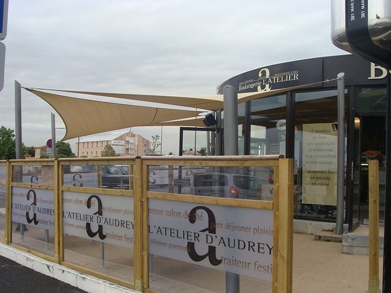 voile d'ombrage terrasse