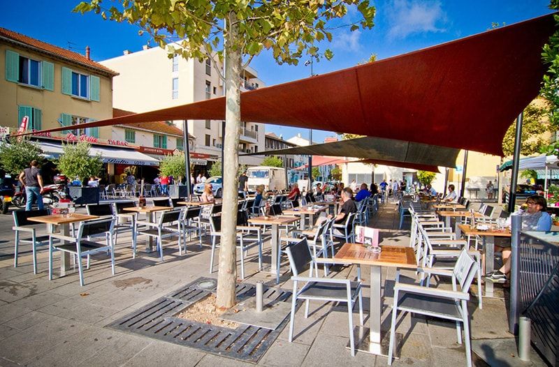 toile d'ombrage pour terrasse