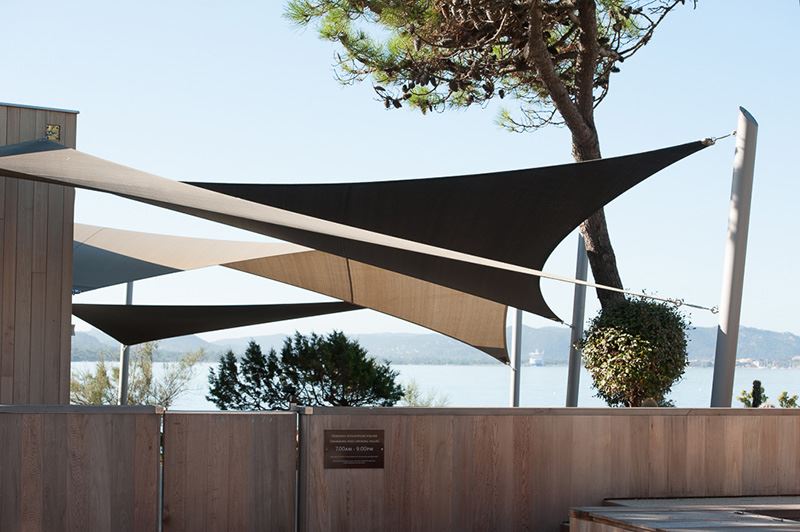 voile d'ombrage extérieur