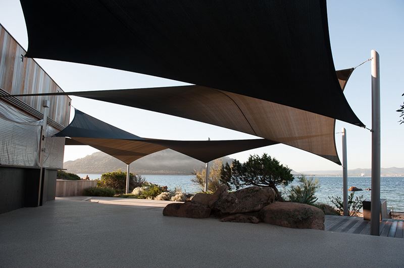 voile d'ombrage extérieur