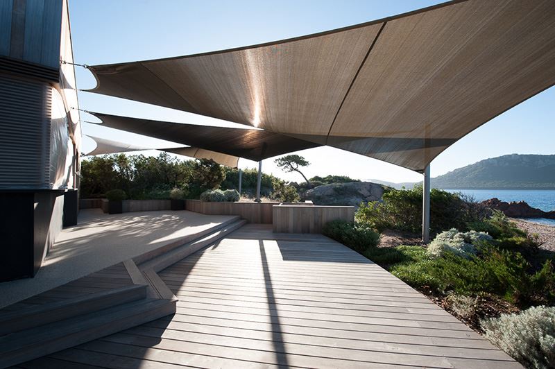 voile d'ombrage extérieur