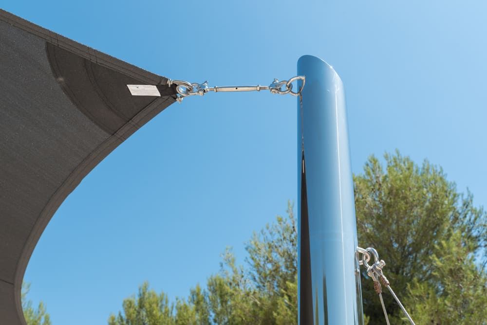 voile d'ombrage pour villa