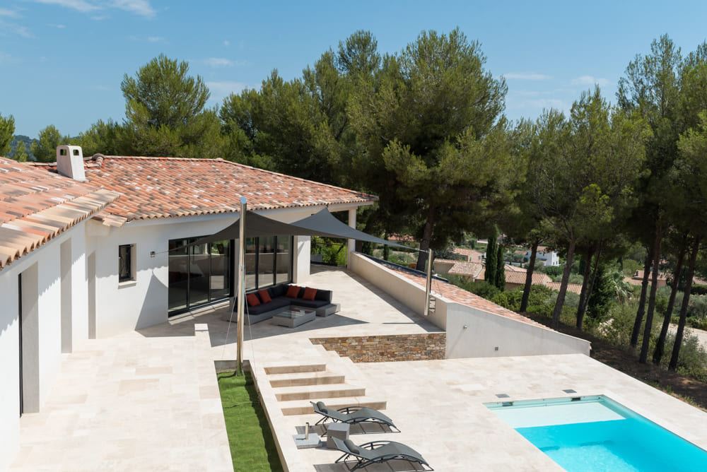 toile d'ombrage pour terrasse