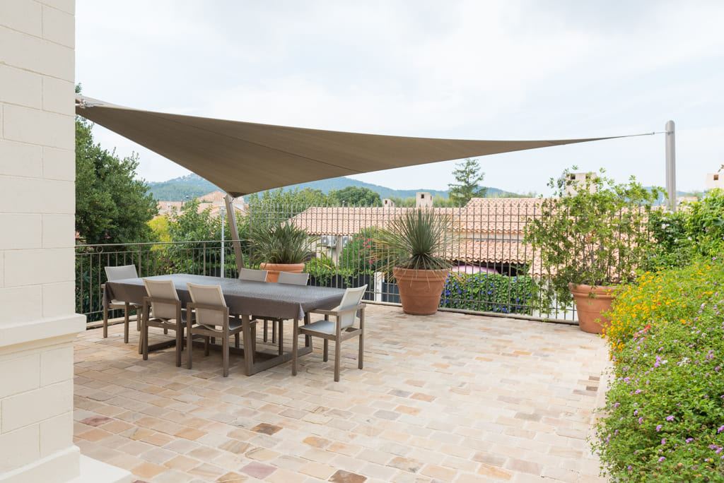 voile d'ombrage pour jardin