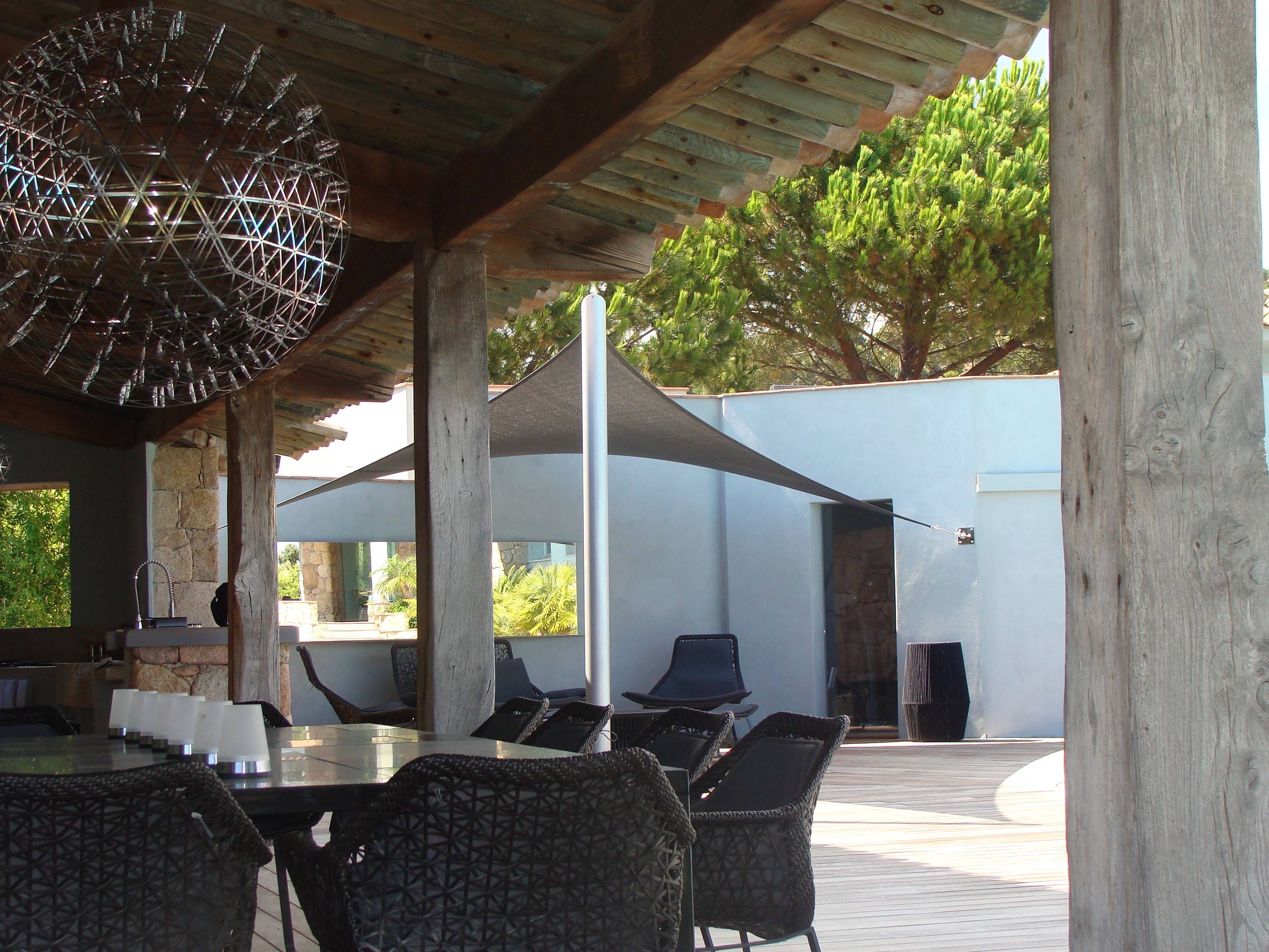 toile d'ombrage pour piscine