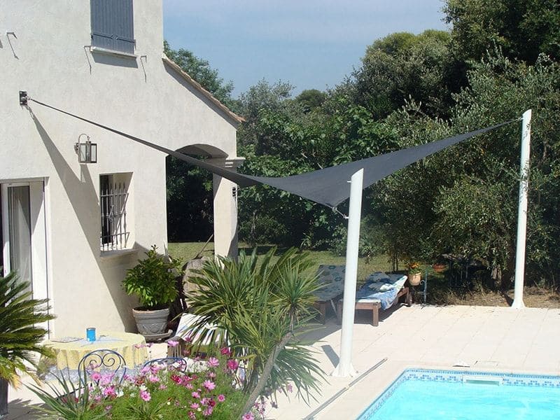 toile d'ombrage pour jardin
