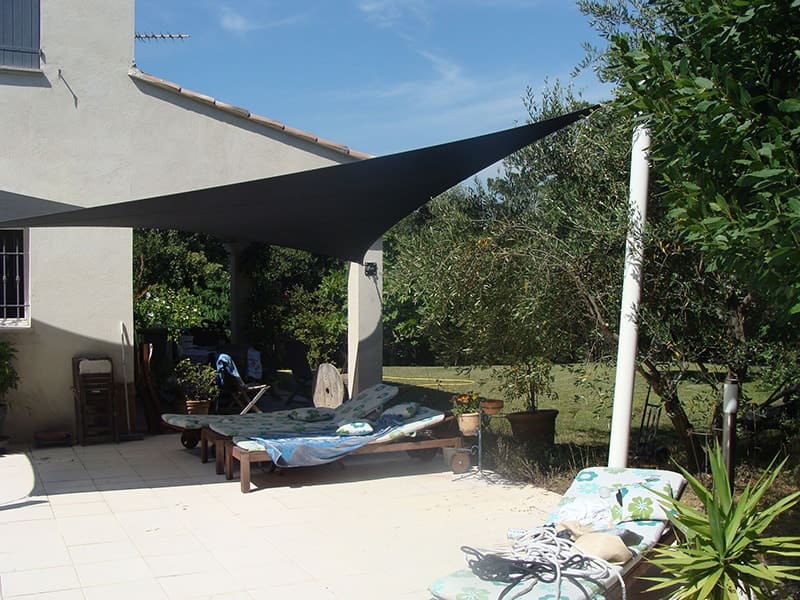 toile d'ombrage pour jardin