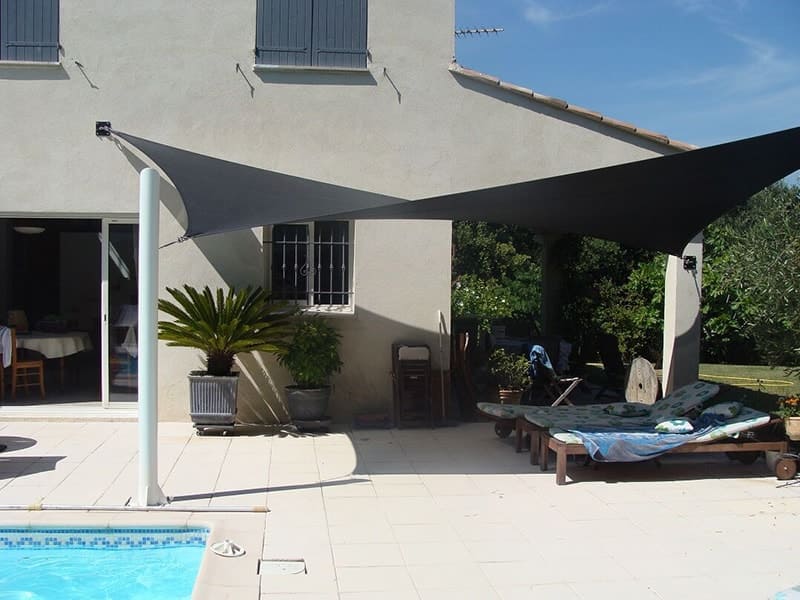 toile d'ombrage pour jardin