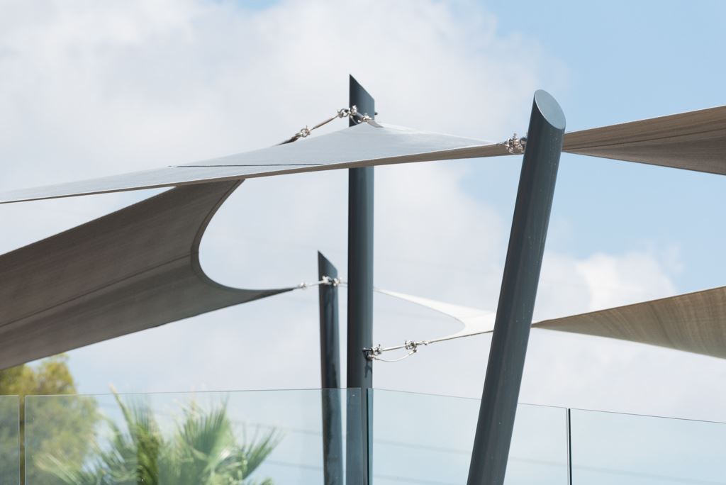 voile d'ombrage pour jardin
