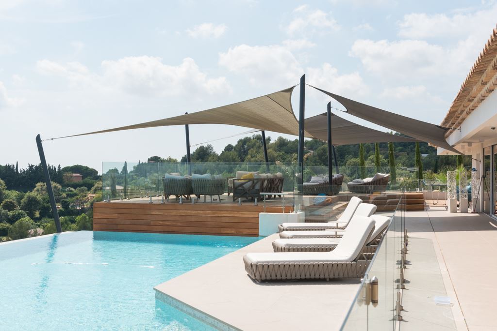 voile d'ombrage sur mesure