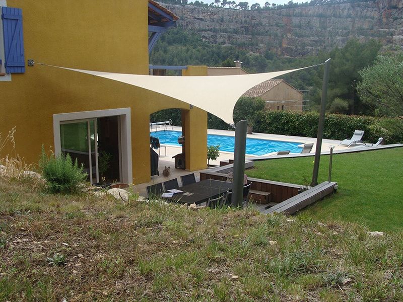 voiles d'ombrage su mesure