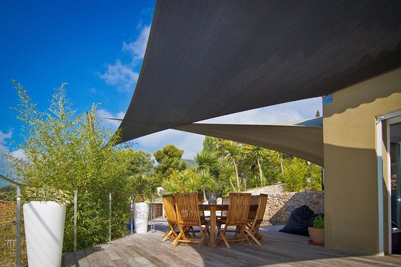 voile d'ombrage pour terrasse