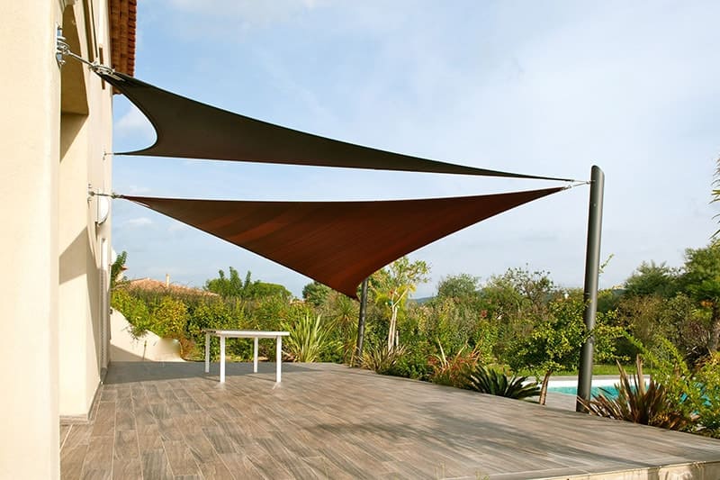 voile d'ombrage pour piscine
