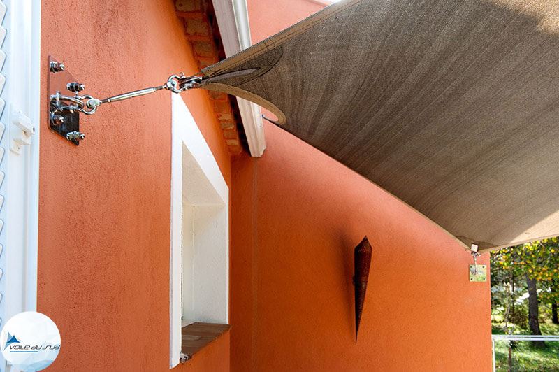 voile d'ombrage pour villa