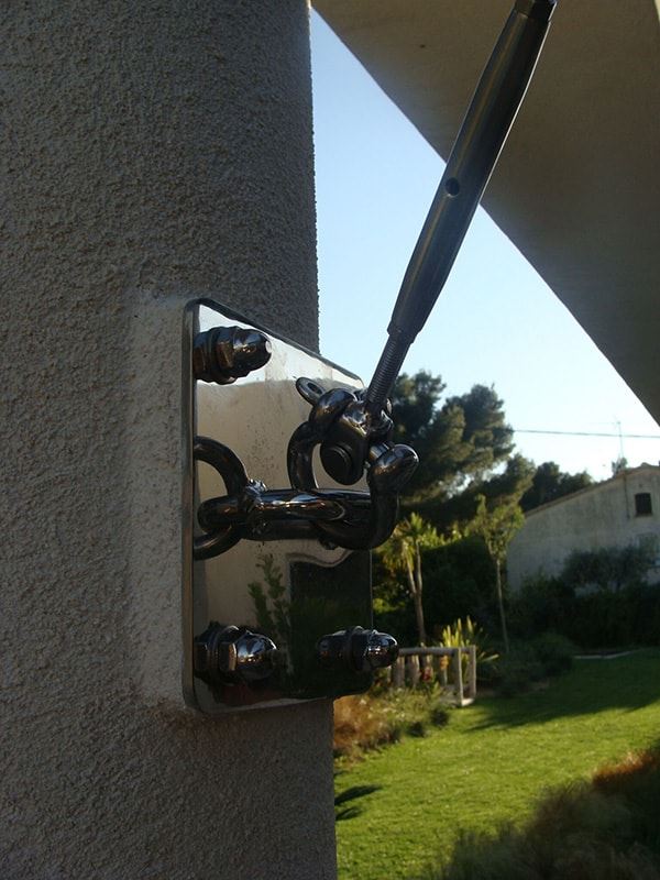 voile d'ombrage sur mesure