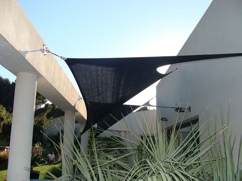 voile d'ombrage sur mesure