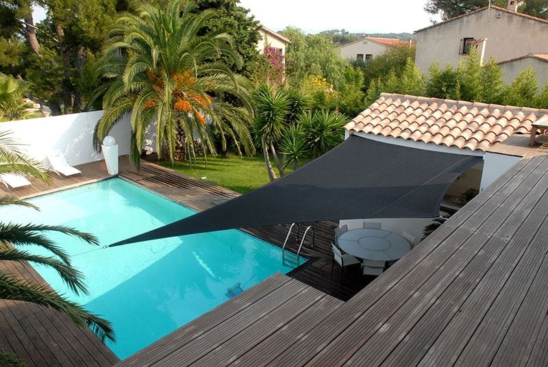 voile d'ombrage extérieur
