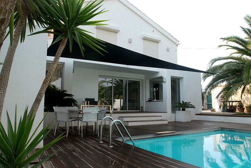 voile d'ombrage extérieur