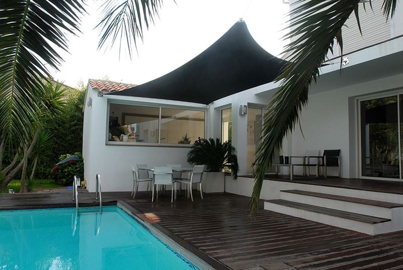 voile d'ombrage extérieur